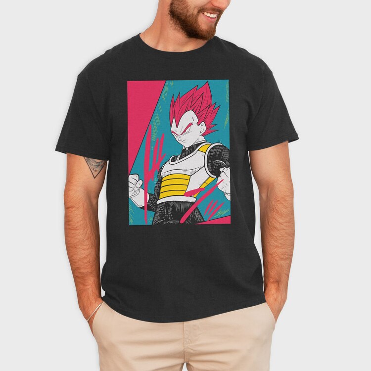Super Saiyan Red, Tricou Barbati (Unisex)