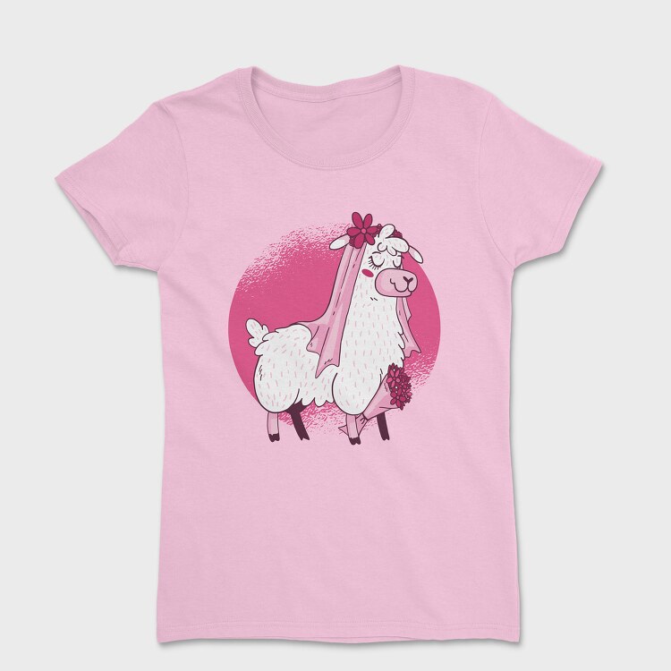 Llama Bride, Tricou Femei