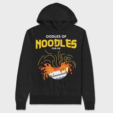 Oodles of Noodles, Hanorac Oversize Barbati (Unisex)