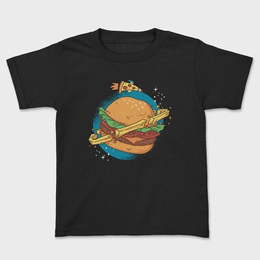 Tricou Copii, Burger Planet