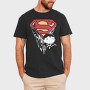 Superman Distressed, Tricou Barbati (Unisex)