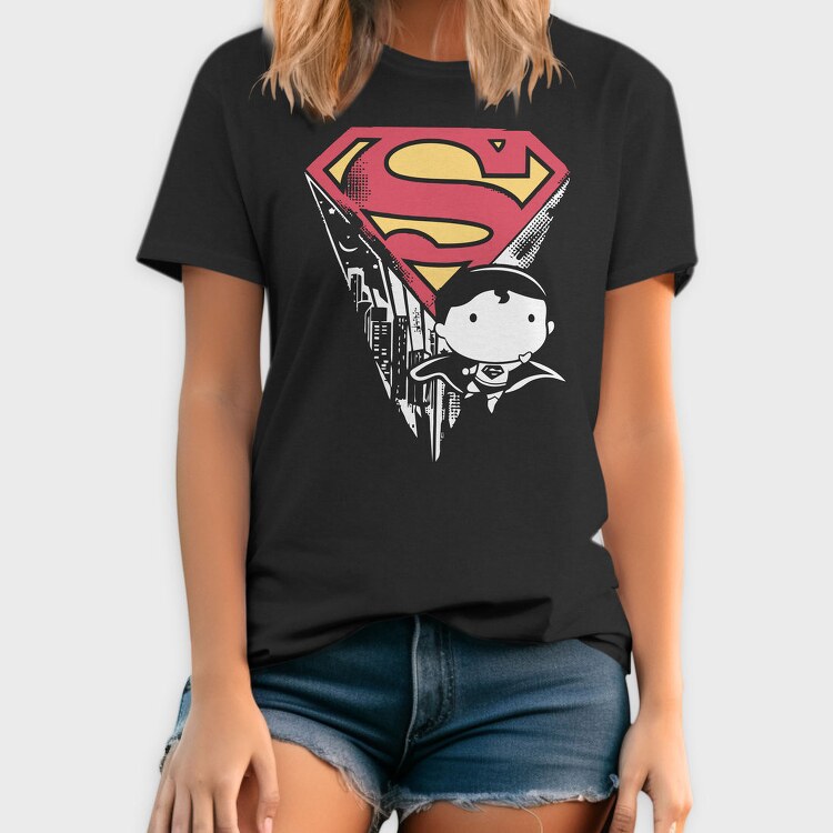 Superman Distressed, Tricou Barbati (Unisex)