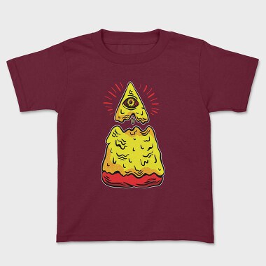 Tricou Copii, Illuminati Pizza