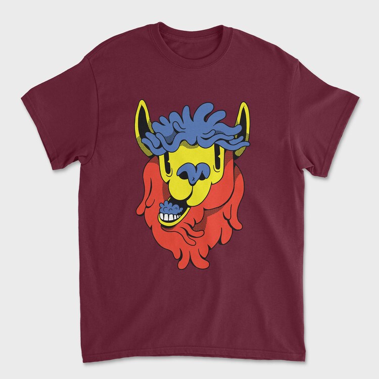 Tricou Barbati (Unisex), Llama Chewing