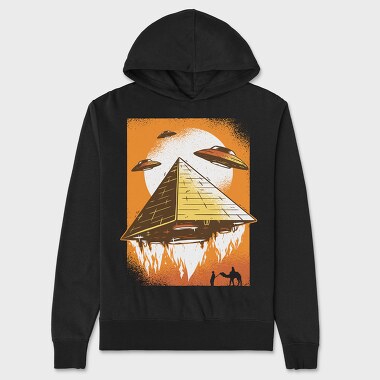 Hanorac Barbati (Unisex), Ufo Pyramid