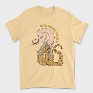 Tricou Barbati (Unisex), Banana Conda