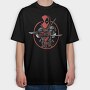 Deadpool Samurai, Tricou Oversize Barbati (Unisex)