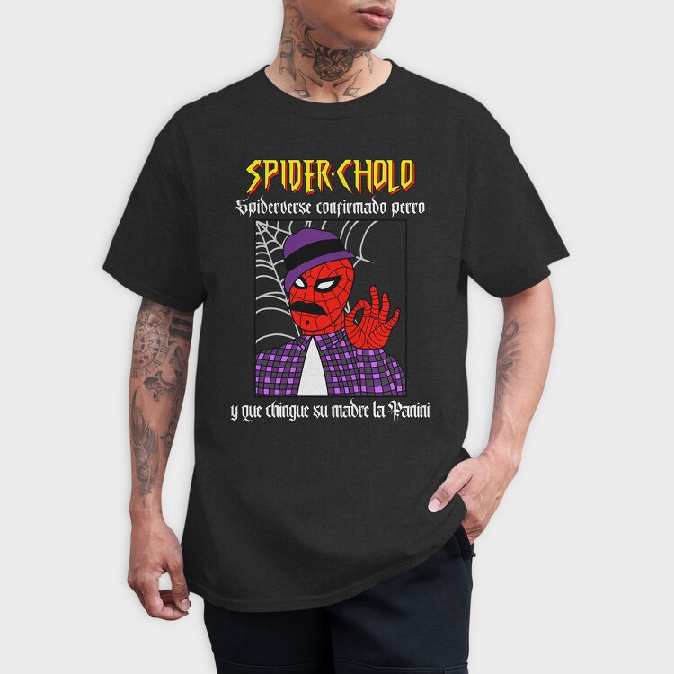Spider Cholo Comic, Tricou Barbati (Unisex)