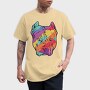Color Pitbull, Tricou Barbati (Unisex)