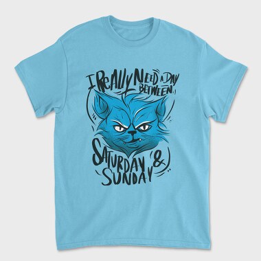 Tricou Barbati (Unisex), Cat Monday