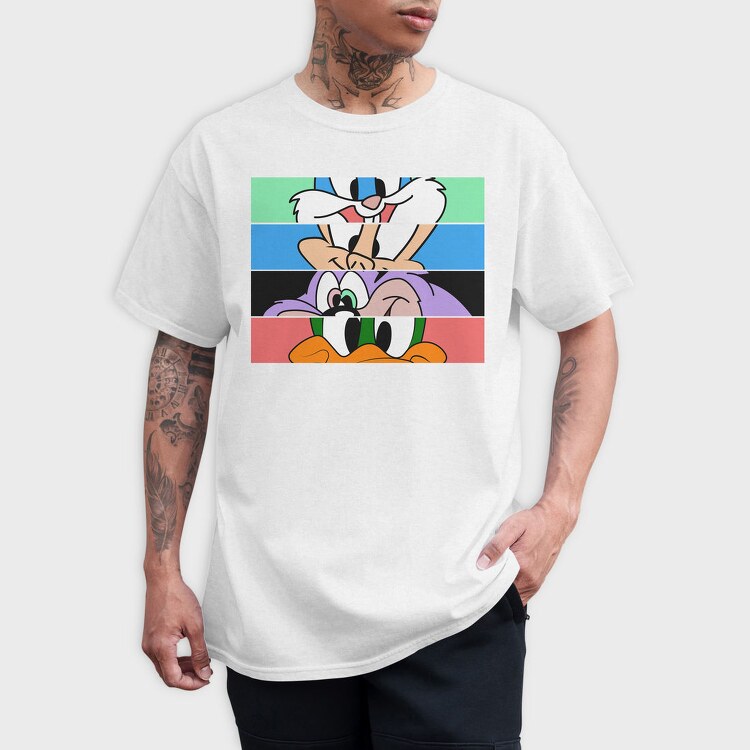 Tazmanian Devil Grin, Tricou Barbati (Unisex)