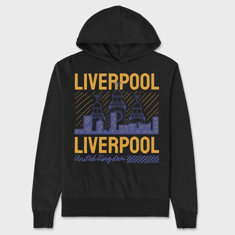 Liverpool, Hanorac Oversize Barbati (Unisex)