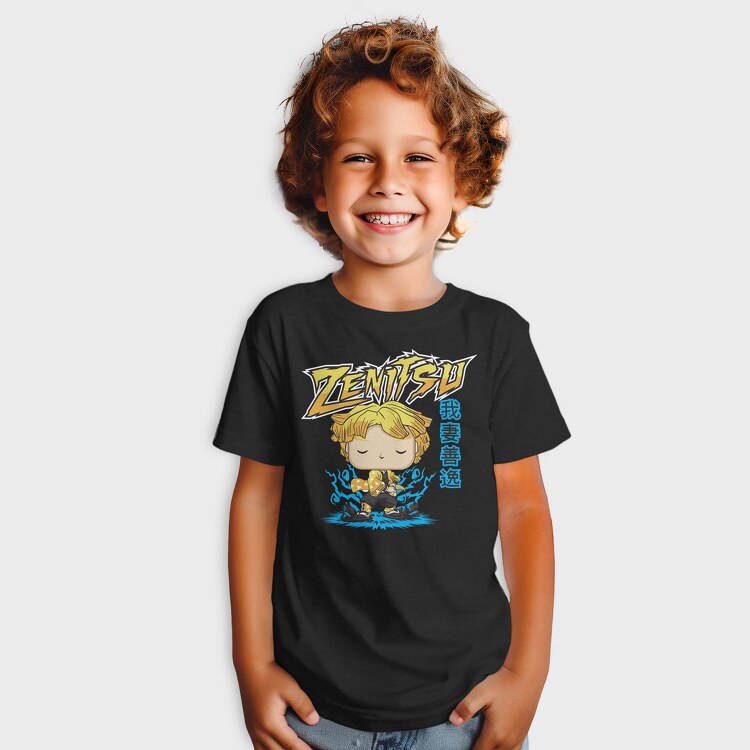 Funko Anime Demon Slayer Zenitsu, Tricou Copii