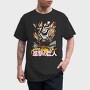 Fire Wolf Roar, Tricou Barbati (Unisex)