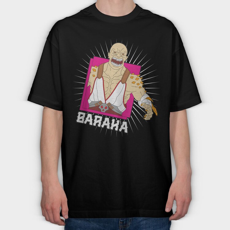Baraka Monster, Tricou Oversize Barbati (Unisex)