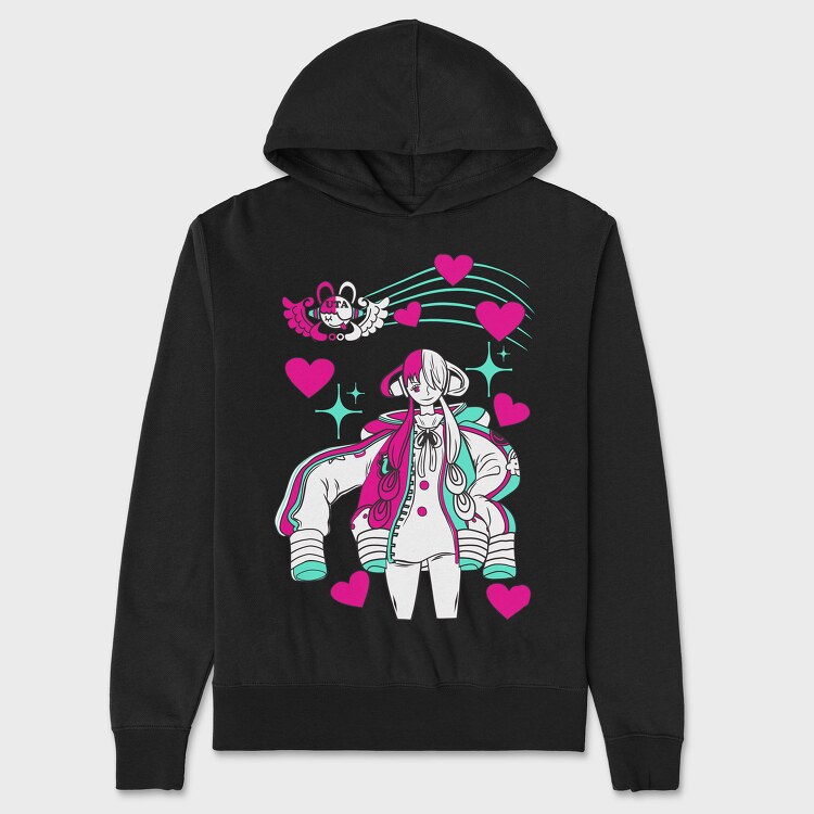 One Piece 84, Hanorac Oversize Barbati (Unisex)