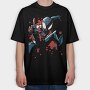Spiderman Splash 1, Tricou Oversize Barbati (Unisex)