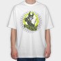 Maleficent Flame, Tricou Oversize Barbati (Unisex)