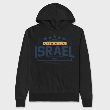 Tel Aviv, Hanorac Oversize Barbati (Unisex)