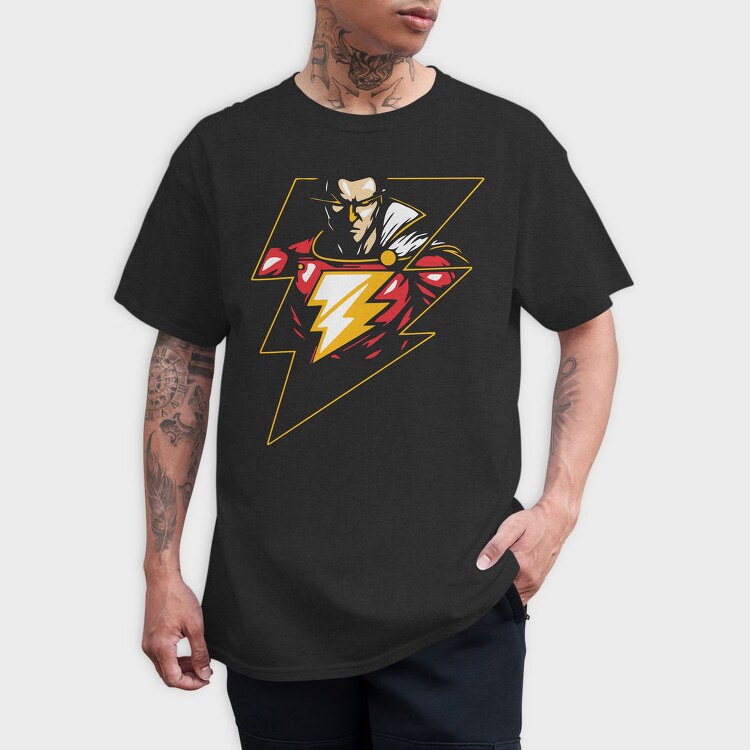 Electric Lightning Bolt, Tricou Barbati (Unisex)
