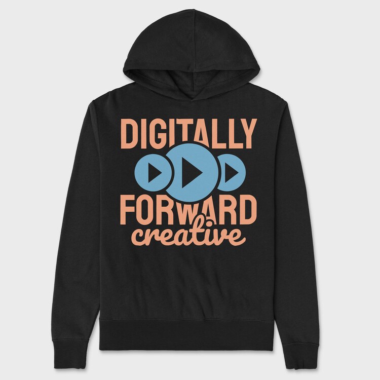 Digitally Forward Creative, Hanorac Oversize Barbati (Unisex)