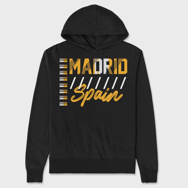 Madrid, Hanorac Oversize Barbati (Unisex)