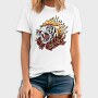 Flaming Tiger Roar, Tricou Barbati (Unisex)