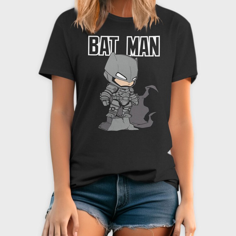 Batman Chibi Armor, Tricou Barbati (Unisex)