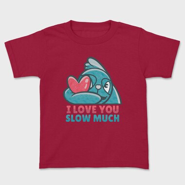 Tricou Copii, Heart Sloth