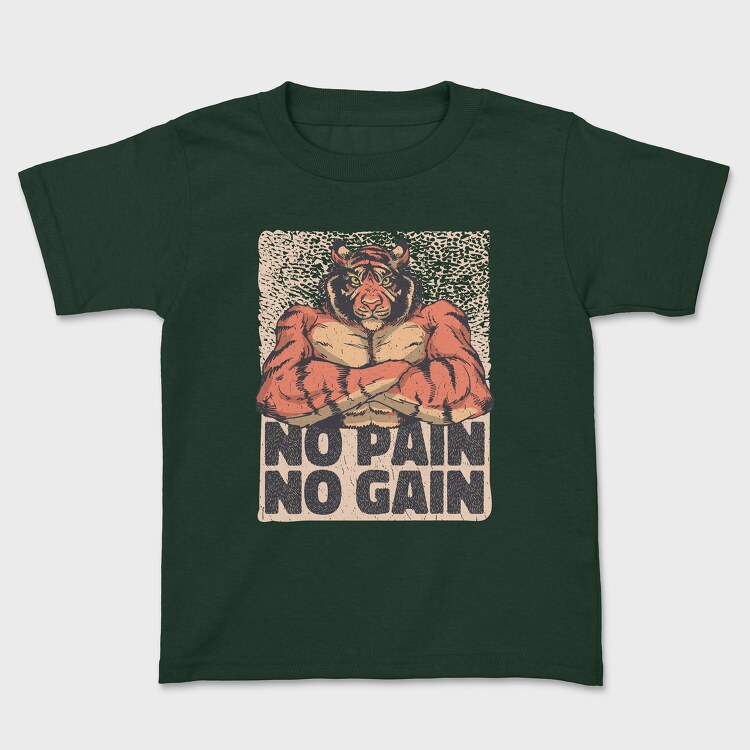 Muscular Tiger, Tricou Copii