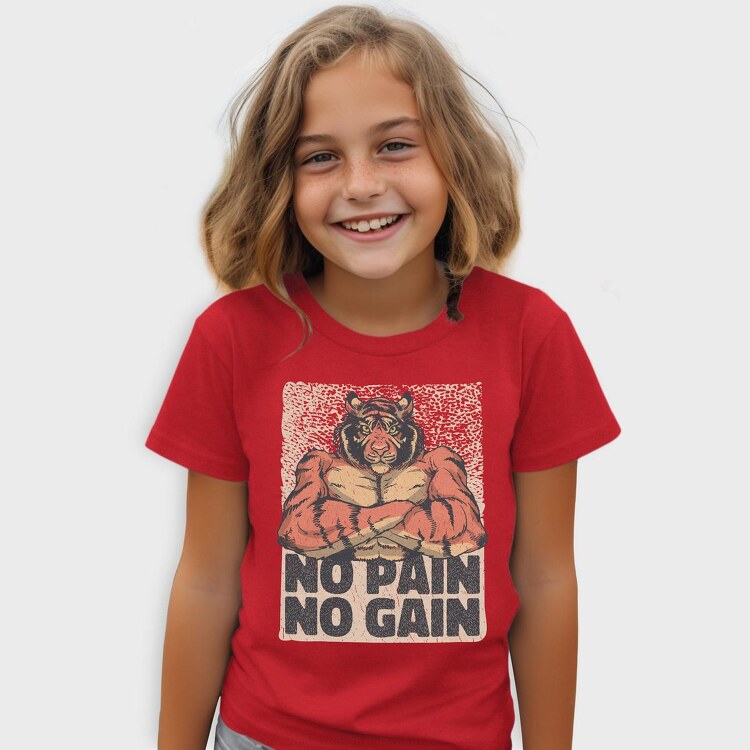 Muscular Tiger, Tricou Copii
