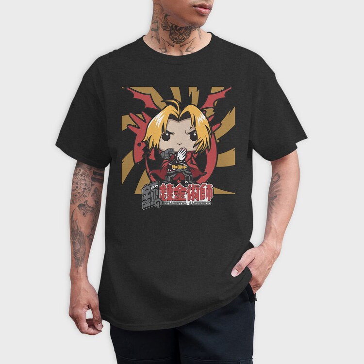 Funko Anime Fullmetal Alchemist, Tricou Barbati (Unisex)