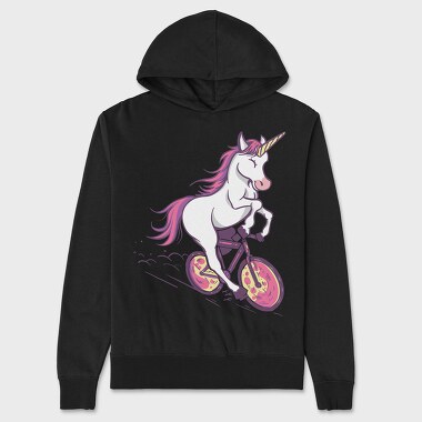 Hanorac Barbati (Unisex), Bicicle Unicorn