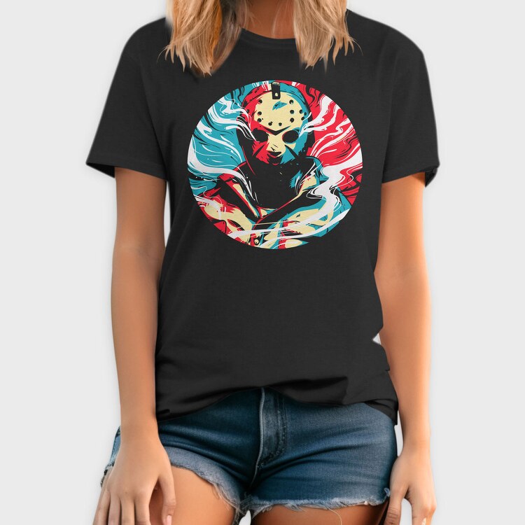 Fire Fox Burst, Tricou Barbati (Unisex)