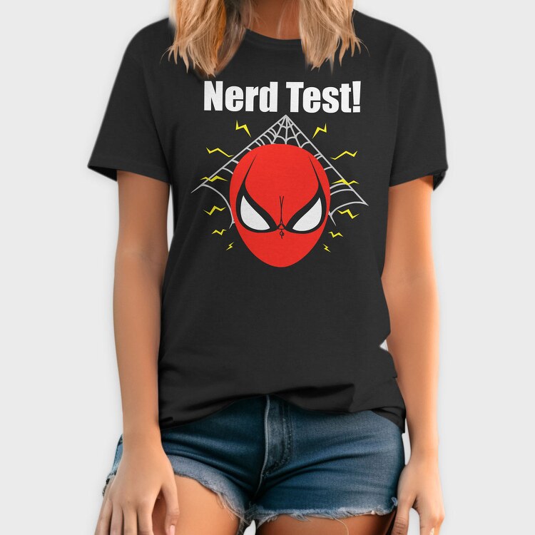 Spiderman Web Shock, Tricou Barbati (Unisex)