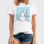 Snowman Peeing, Tricou Barbati (Unisex)