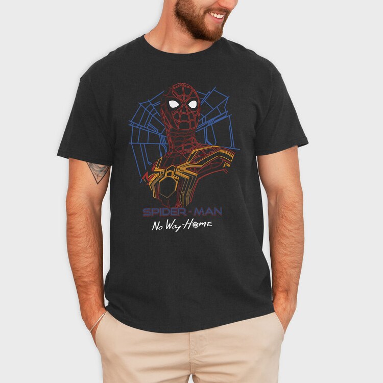 Spiderman Web Spin 2, Tricou Barbati (Unisex)