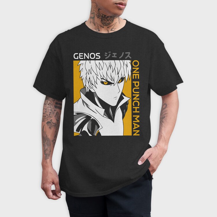 Genos One Punch Man, Tricou Barbati (Unisex)