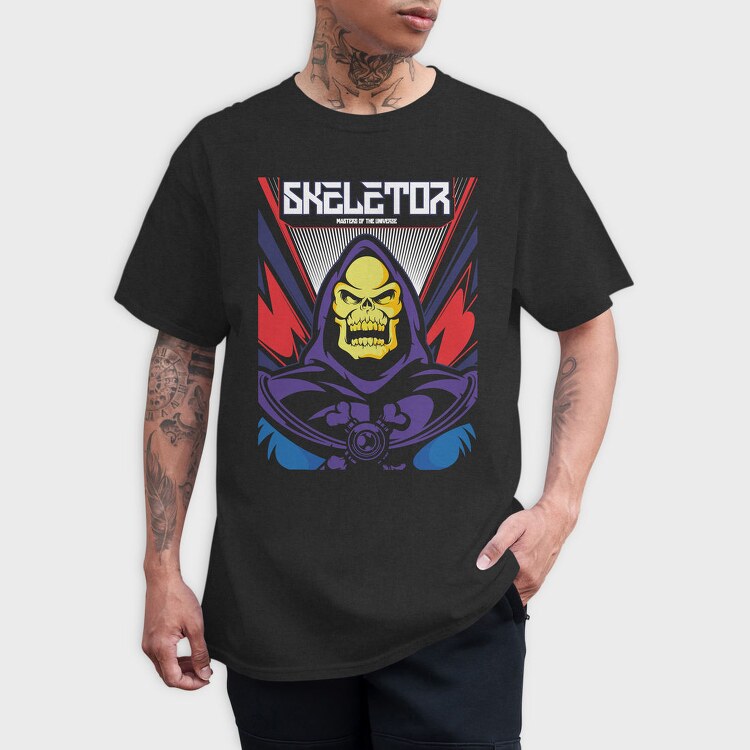 Skeletor Skull, Tricou Barbati (Unisex)