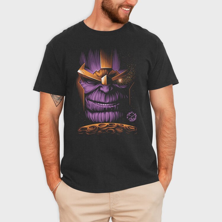Purple King Roar, Tricou Barbati (Unisex)