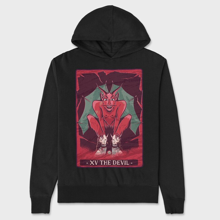 The Devil, Hanorac Oversize Barbati (Unisex)