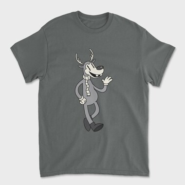 Christmas Raindeer Retro, Tricou Barbati (Unisex)
