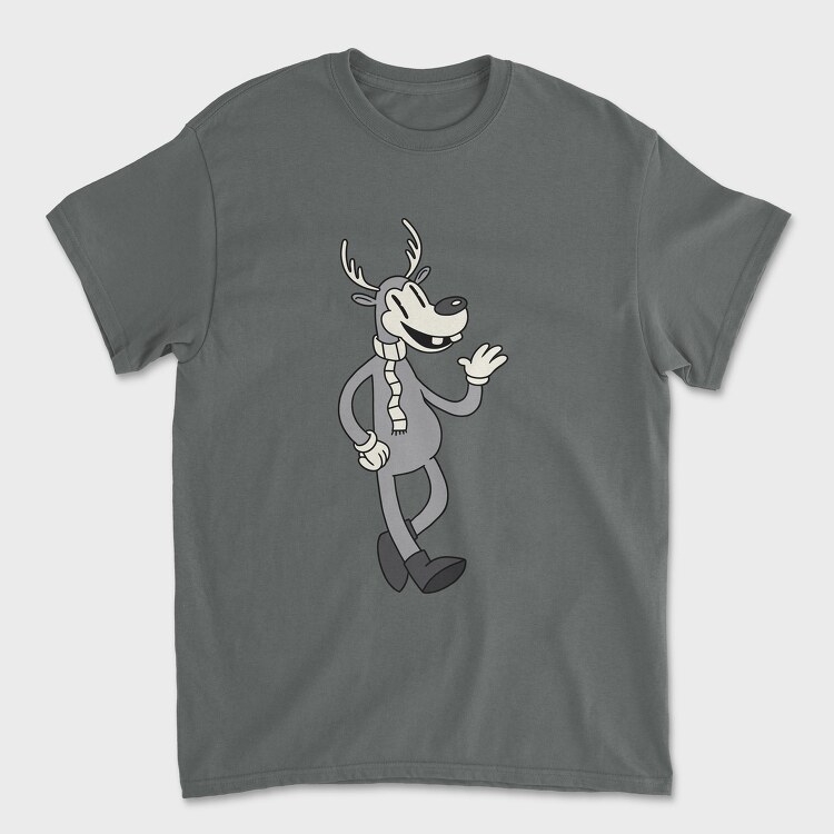 Christmas Raindeer Retro, Tricou Barbati (Unisex)