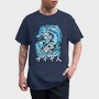Blue Dragon Saiyan, Tricou Barbati (Unisex)