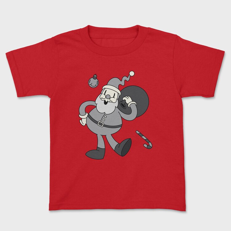 Christmas Santa Retro, Tricou Copii