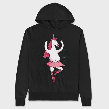 Ballet Unicorn, Hanorac Oversize Barbati (Unisex)