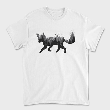 Tricou Barbati (Unisex), Fox Forest