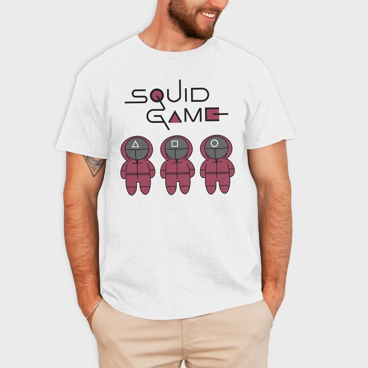 Squid Game Squad, Tricou Barbati (Unisex)