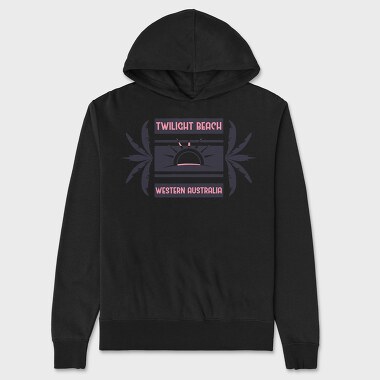 Twilight Beach, Hanorac Oversize Barbati (Unisex)