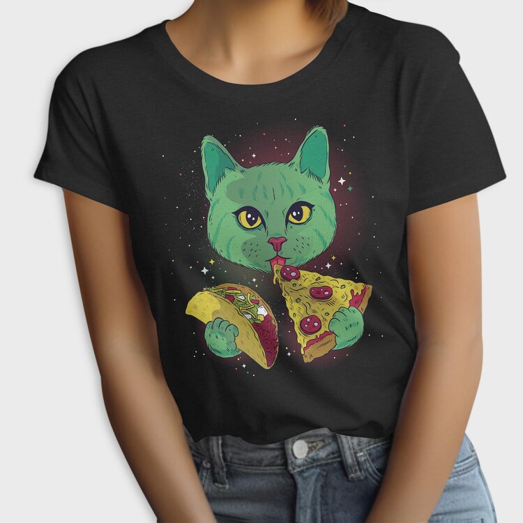 Cosmic Cat, Tricou Femei